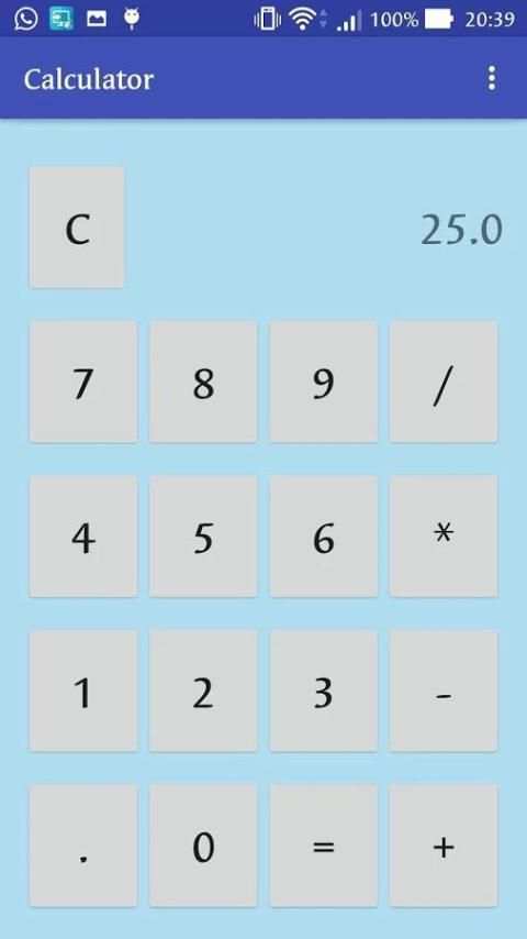 Calculator скриншот 1