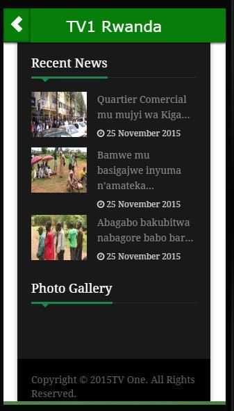 TV1 Rwanda screenshot 3