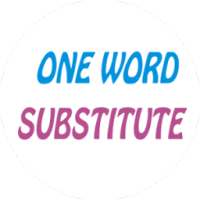 One Word Substitution