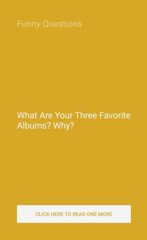 Funny Questions 1 تصوير الشاشة