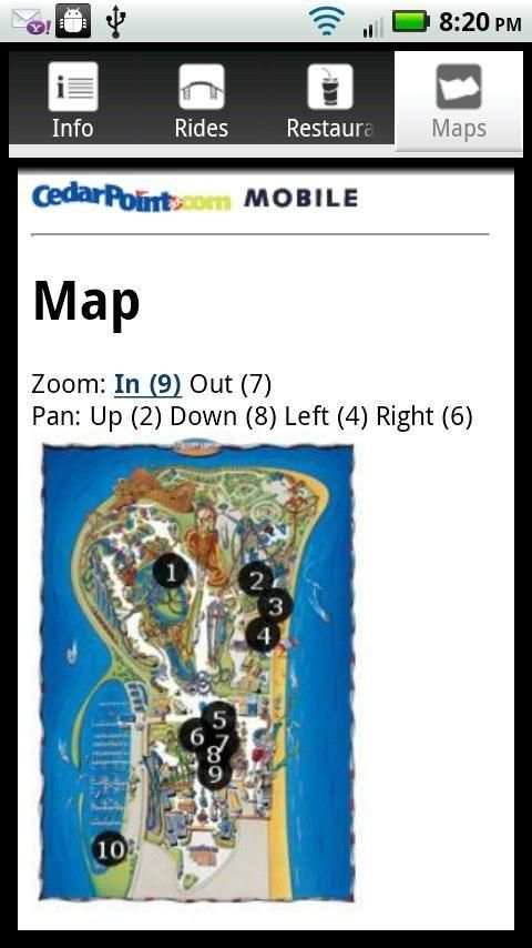 The Guide to Cedar Point скриншот 1