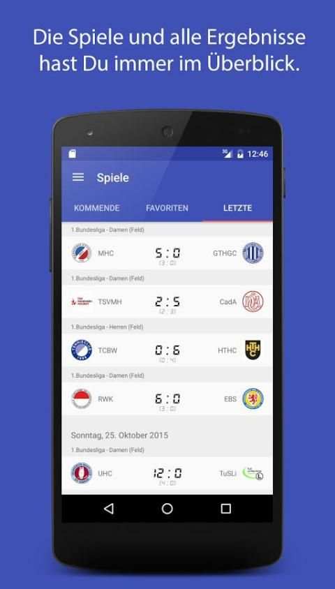 MHC Live-Ticker screenshot 2
