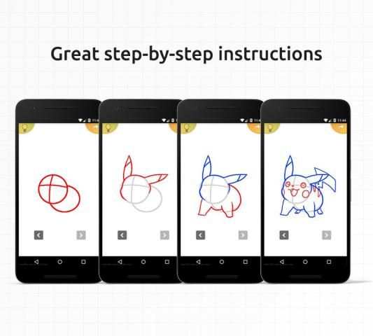 How to draw Pokemons screenshot 2