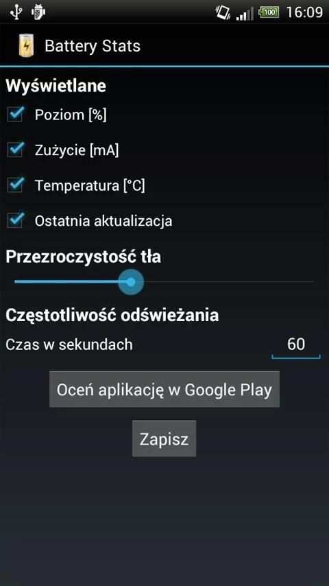 Battery Stats Widget 2 تصوير الشاشة