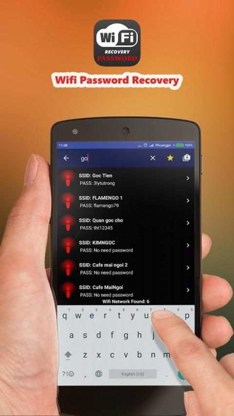 Wifi Password Recovery screenshot 2