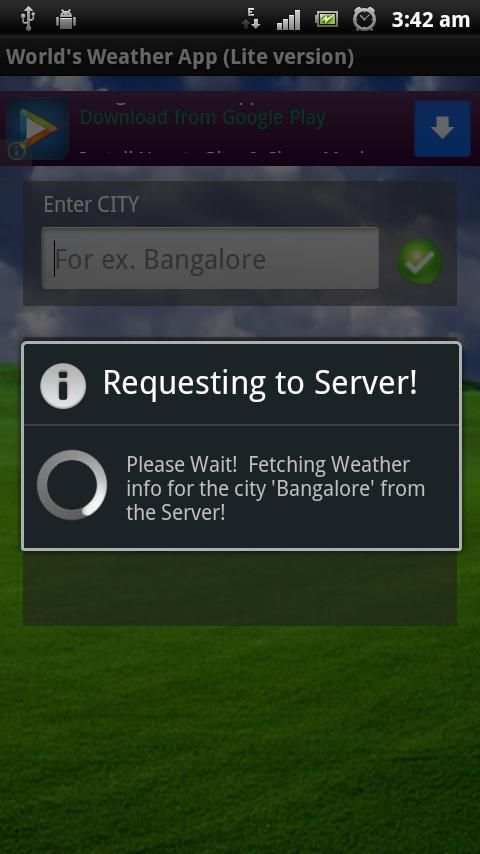 World's Weather Forecast Lite screenshot 5