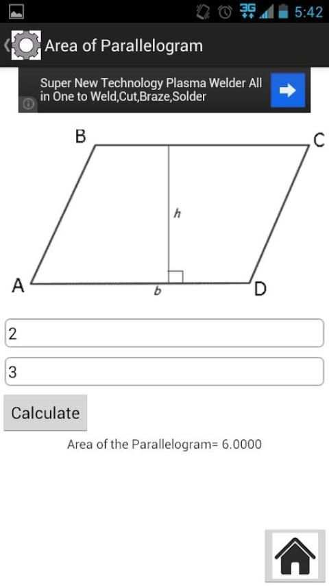 Geometry Calculator Buddy 2 تصوير الشاشة