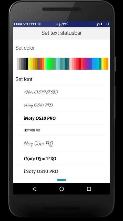 iNoty OS 10 PRO 5 تصوير الشاشة