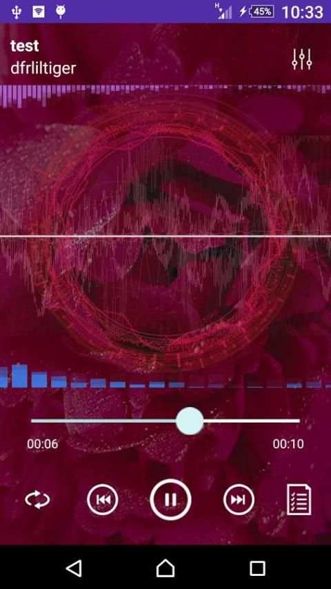 PlayHD Music Player 6 تصوير الشاشة