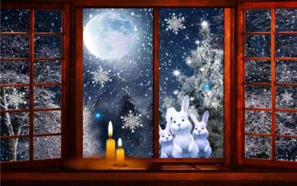New Year Night live wallpaper स्क्रीनशॉट 1