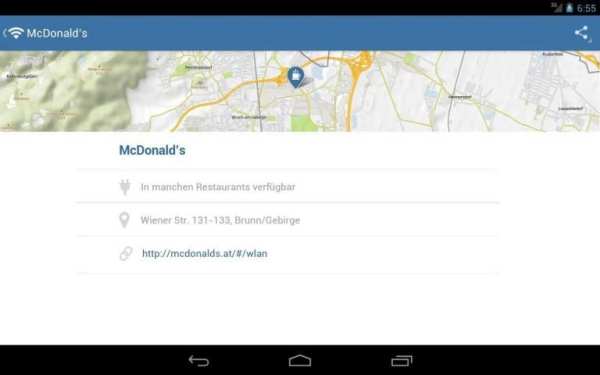 WiFi map - free Wi-Fi location स्क्रीनशॉट 1