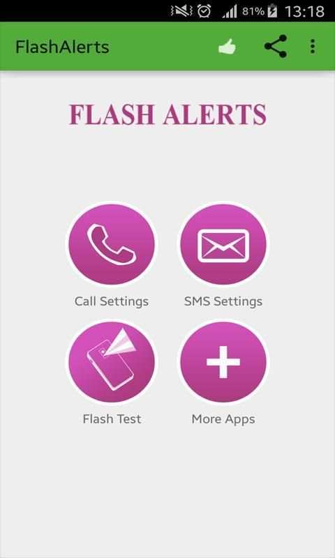 Flash Alerts SMS & Call – Free скриншот 5