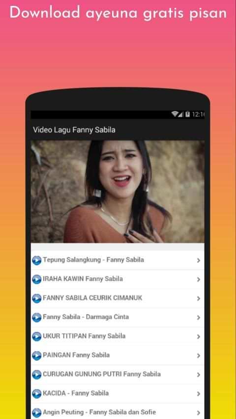 Video Lagu Fanny Sabila screenshot 6