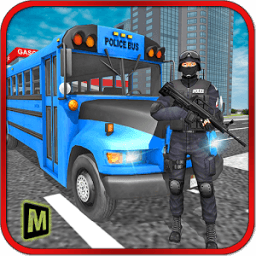 Полиция автобус crime город иконка