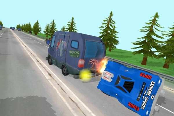 Cartoon Traffic Racing 3 تصوير الشاشة