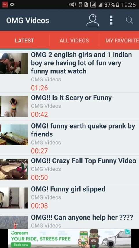 OMG Videos 4 تصوير الشاشة