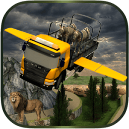 ikon Animal Transport Flying Truck