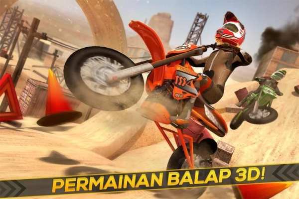 Motor Cross Balap Sepeda screenshot 9