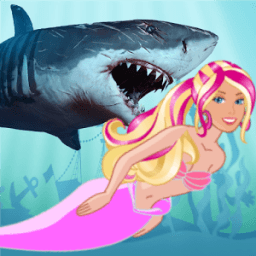 Shark Attack Mermaid أيقونة