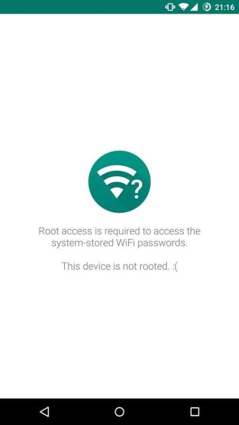 [Root] WiFi Password Recovery स्क्रीनशॉट 1