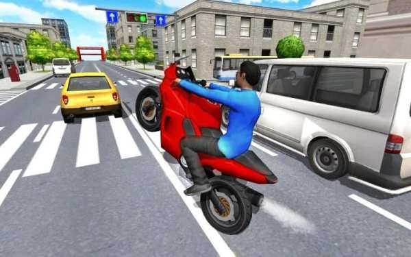 Moto Racing 3D स्क्रीनशॉट 2
