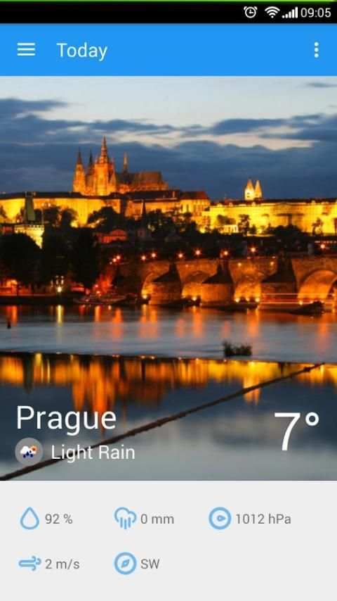 Weather screenshot 2