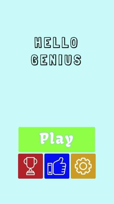 Genius | Brain Game | Math Game | Simple Game screenshot 8