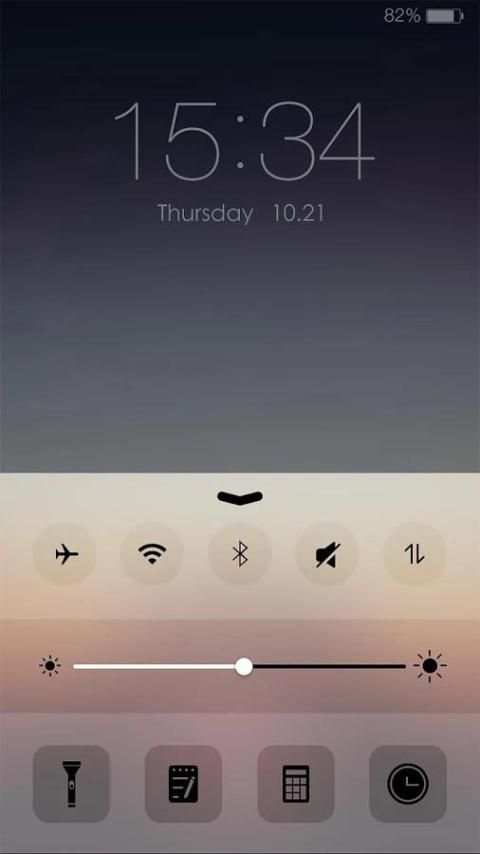 iDO Lock screen theme for OS8 स्क्रीनशॉट 4