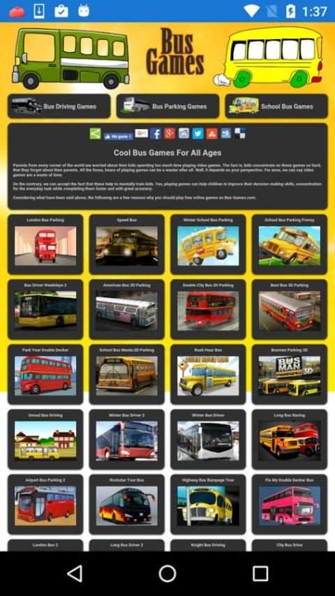 Bus Games скриншот 2