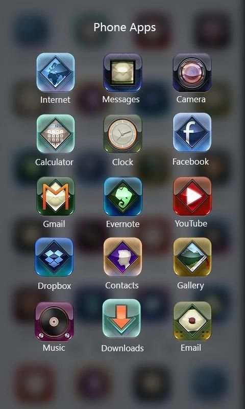 Color Shining ZERO Launcher screenshot 1