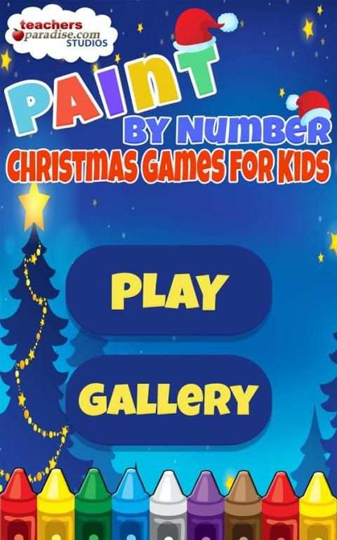 Paint By Number Christmas Game 1 تصوير الشاشة