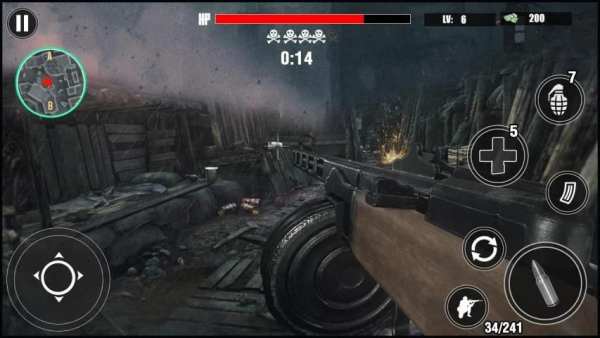 World War Gunner Guns Simulation Game screenshot 4