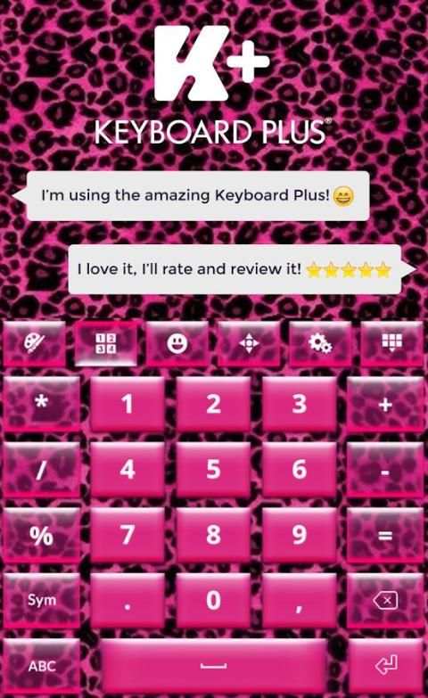 Animal Print Keyboard screenshot 1