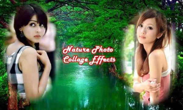Nature photo collage frames 2 تصوير الشاشة