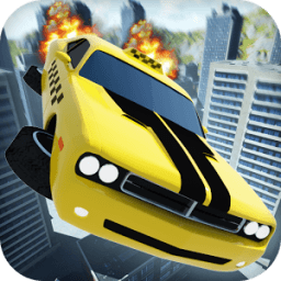 ikon Flying Crazy Taxi Simulator