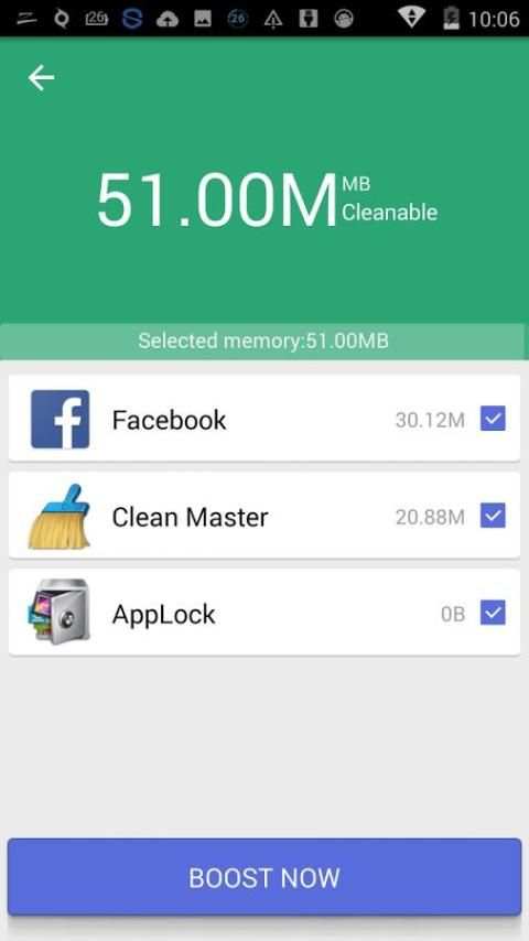 AX RAM Cleaner & Speed Booster screenshot 5