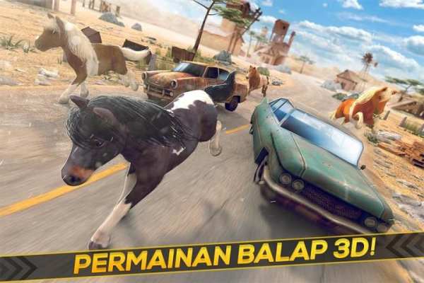 Balapan Kuda Poni Hewan Game screenshot 12