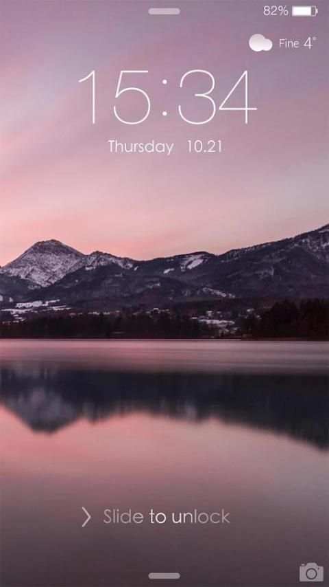 iDO Lock screen theme for OS9 screenshot 5