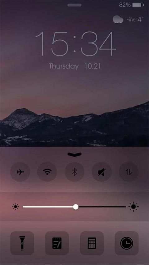 iDO Lock screen theme for OS9 screenshot 4