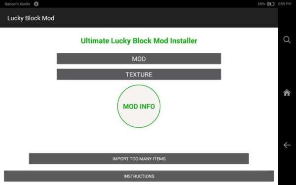 Lucky Block Mod for MCPE screenshot 3