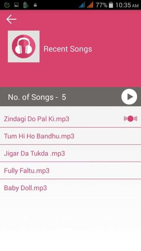Music Player screenshot 8