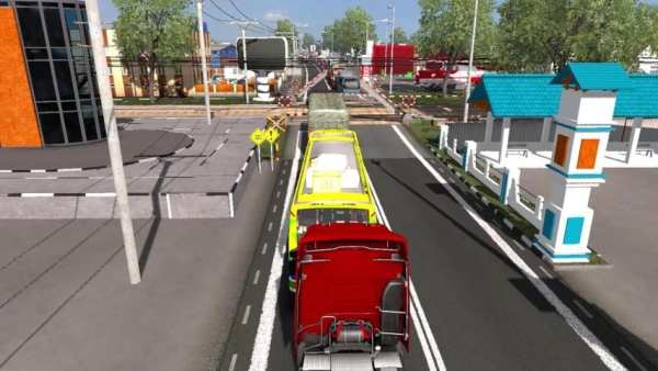 Bus Simulator Game 3D:Tourist Indonesia Heavy Bus screenshot 3
