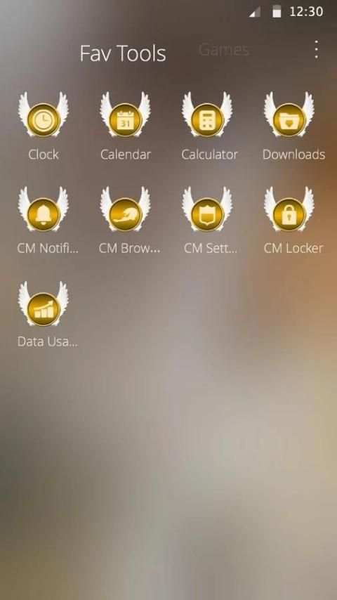 Angel Theme screenshot 1