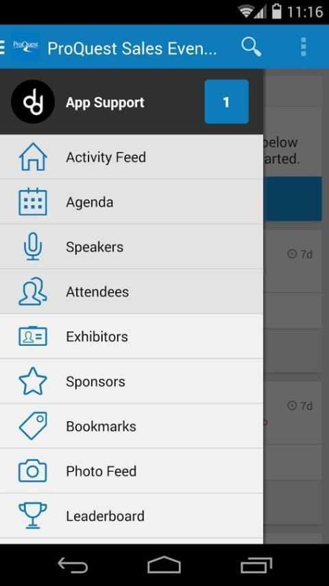 ProQuest Sales Events screenshot 2