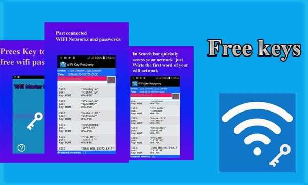 Wifi key screenshot 4