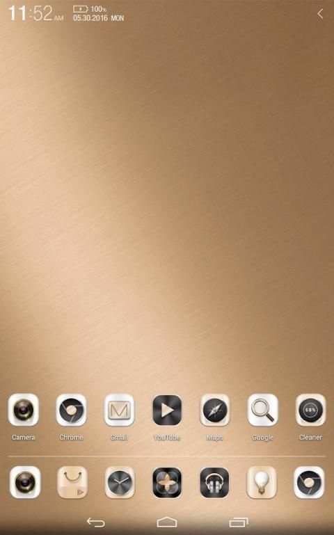 Special-Gold Atom theme 3 تصوير الشاشة