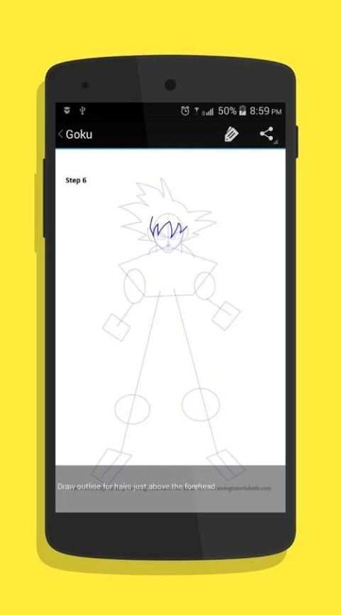 How to Draw DBZ скриншот 3