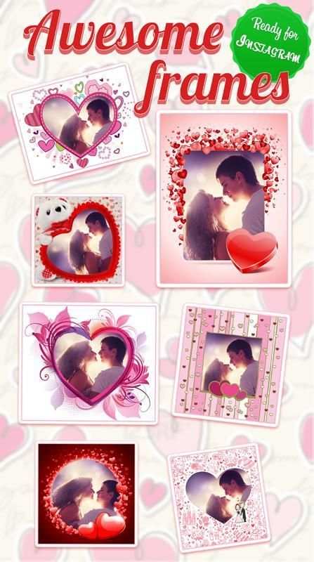 Love Photo Frames & Stickers скриншот 4