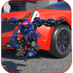 ikon Robot Mini Polisi Superhero