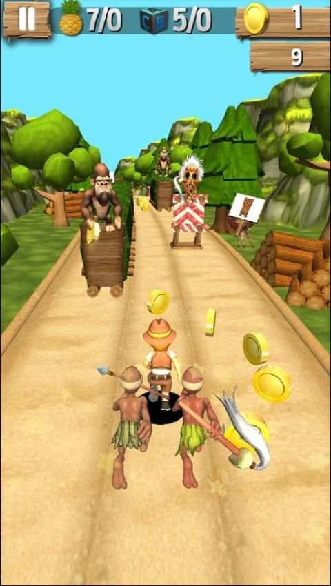 Endless Frontier Temple run स्क्रीनशॉट 2
